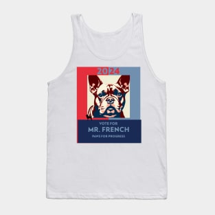 Pet lover french bulldog campaign tee Tank Top